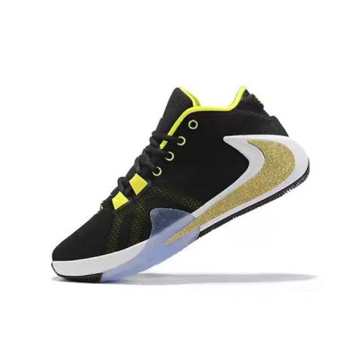 Nike Erkek Zoom Freak 1 Siyah / Sarı / Metal Altın Basketbol Ayakkabısı Türkiye - TS80CU94